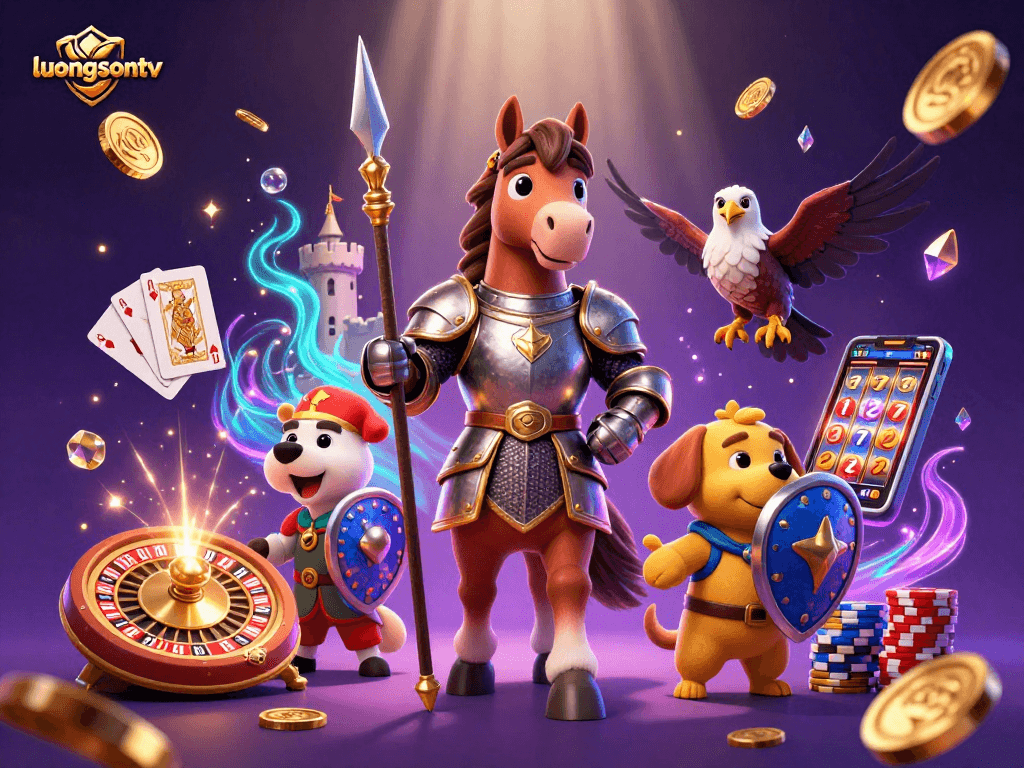 Experience seamless sports betting with luongsontv via dynamic coins and vibrant gaming elements.