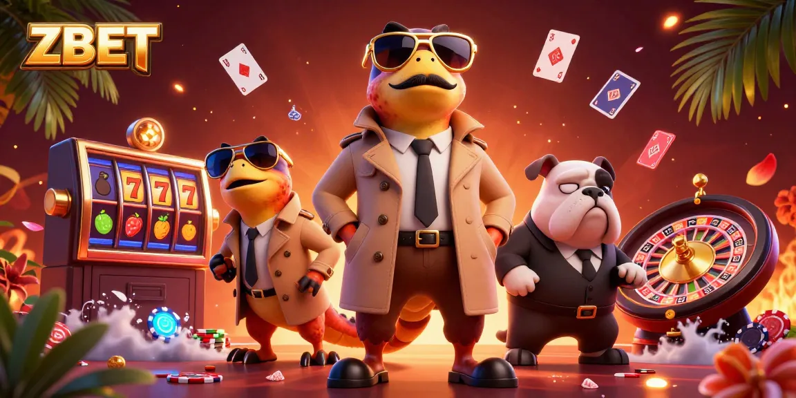 ZBET invites players to win big with thrilling casino experiences, featuring unique characters and vibrant gambling elements