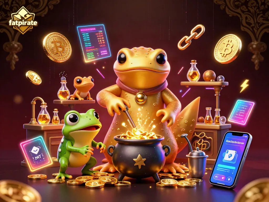 Experience the thrilling adventures of fatpirate at the casino with immersive alchemical fun and gold-filled action!