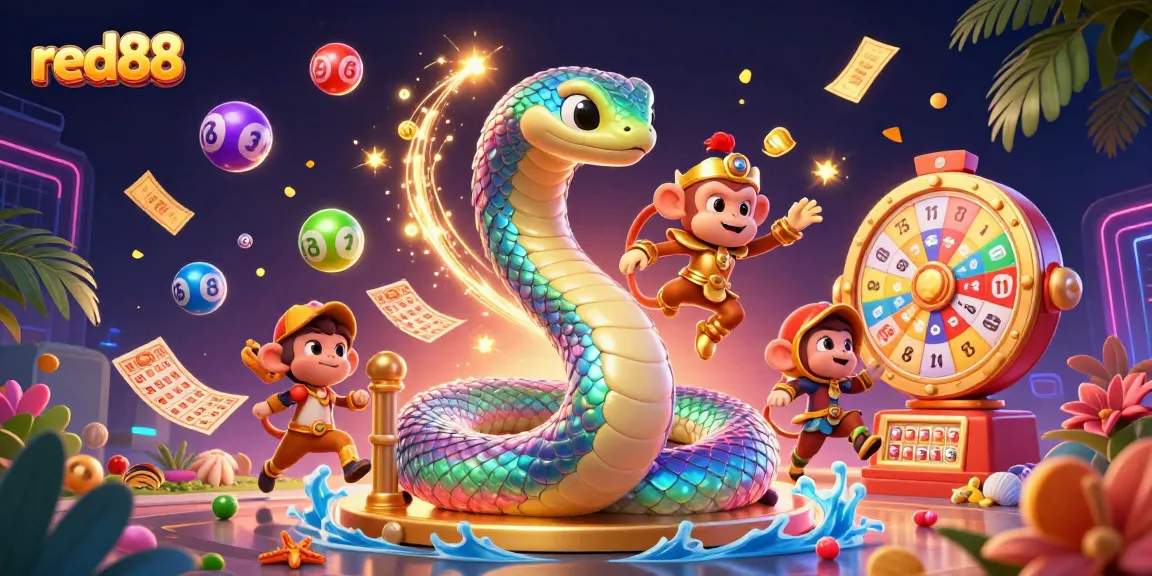 Engage with red88 adventures featuring vibrant lottery elements and a mystical atmosphere in a dynamic gaming setting.