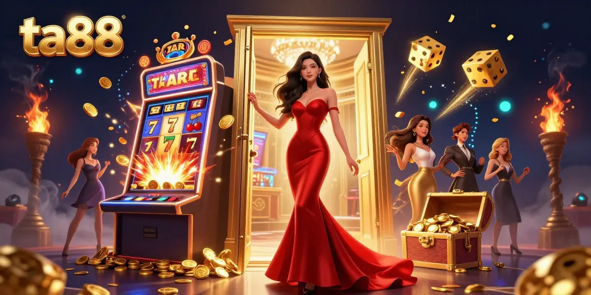 Experience the thrill of ta88 casino games with vibrant visuals and engaging 3D elements.