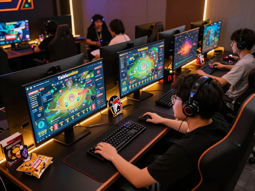 Engage deeply with taixiuonline while playing in a dynamic online gaming setup filled with excitement.