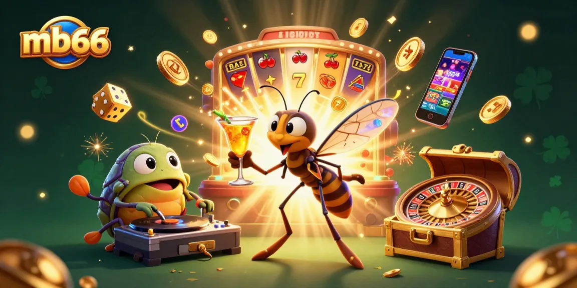 Spin the wheel of fortune at mb66 with unique characters and vibrant casino elements!