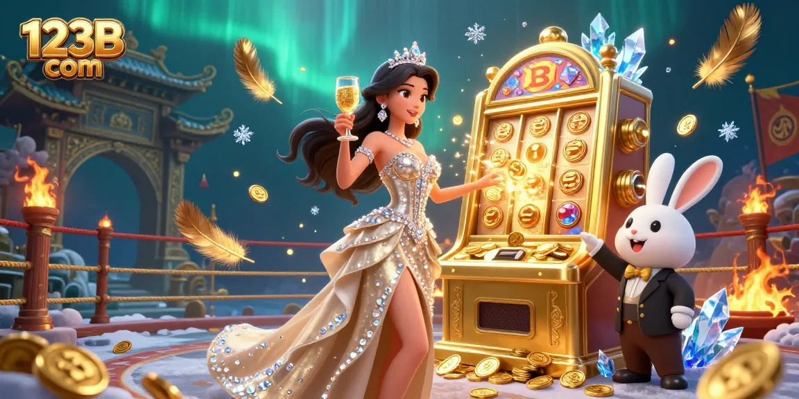Experience excitement at 123B com's vibrant casino with sparkling jackpots and dynamic gaming elements.