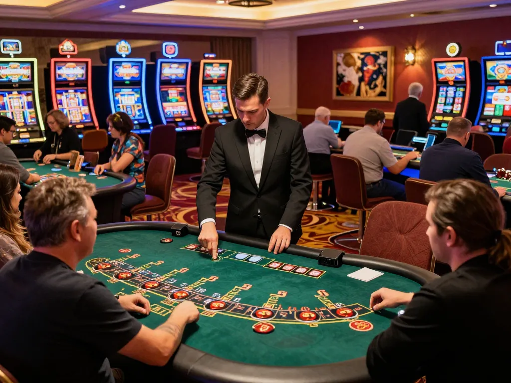 Engaged players at MAX88 casino table enjoying the thrill of strategic bets