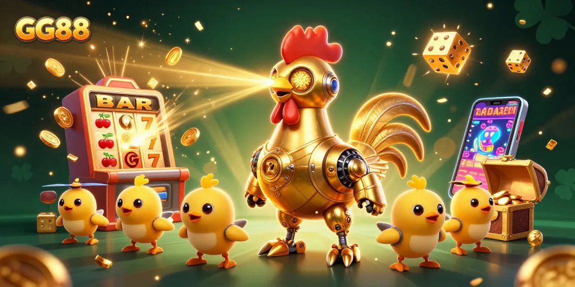 Experience GG88's vibrant casino world with dynamic slot action and golden treasures.