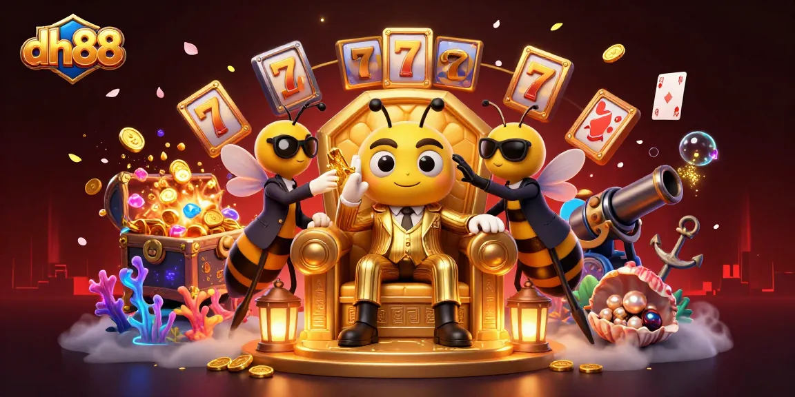 Join the excitement at dh88 with a bumblebee mob boss in a rich casino scene filled with games and rewards.