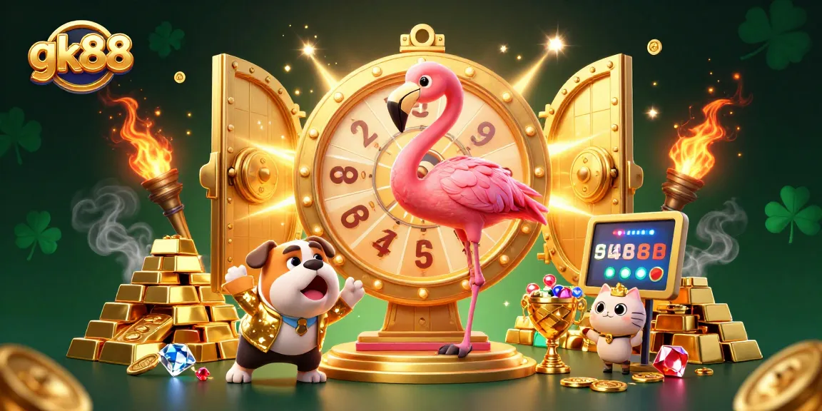 Spin the prize wheel with gk88's exhilarating casino experience filled with treasures and gems.